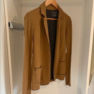 Elegant Tan Women's Blazer